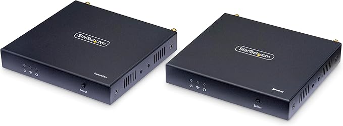 StarTech.com Wireless HDMI Extender, 4K 60Hz, Transmitter and Receiver Kit