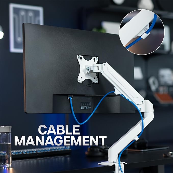 VIVO Heavy Duty Single Monitor Tension Arm