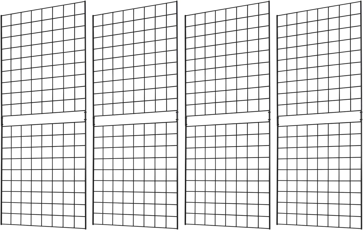 7RiversART Grid Wall Commercial Grade Grid Panels Heavy Duty Panel (Pack of 4)