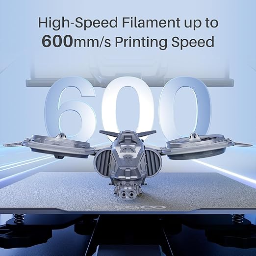 ELEGOO Rapid PLA Plus Filament 1.75mm White 4KG, PLA+ 3D Printer Filament