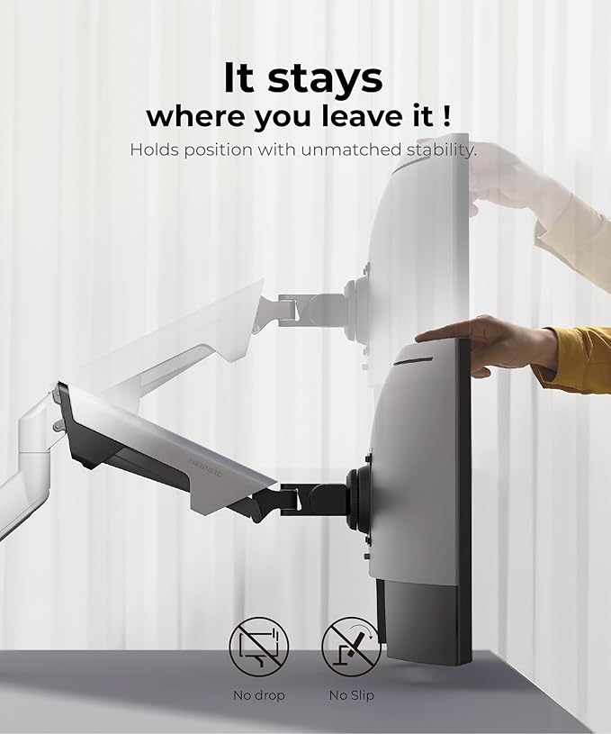 Modernsolid Heavy Duty Monitor Arm Desk Mount