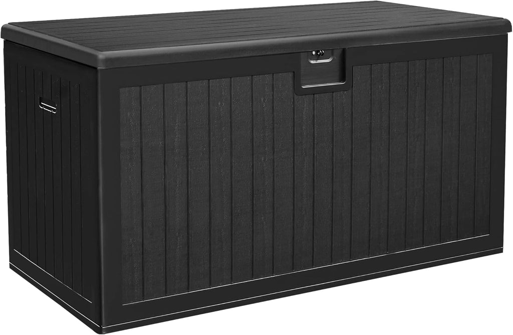 YITAHOME 180 Gallon Large Deck Box with Side Handles