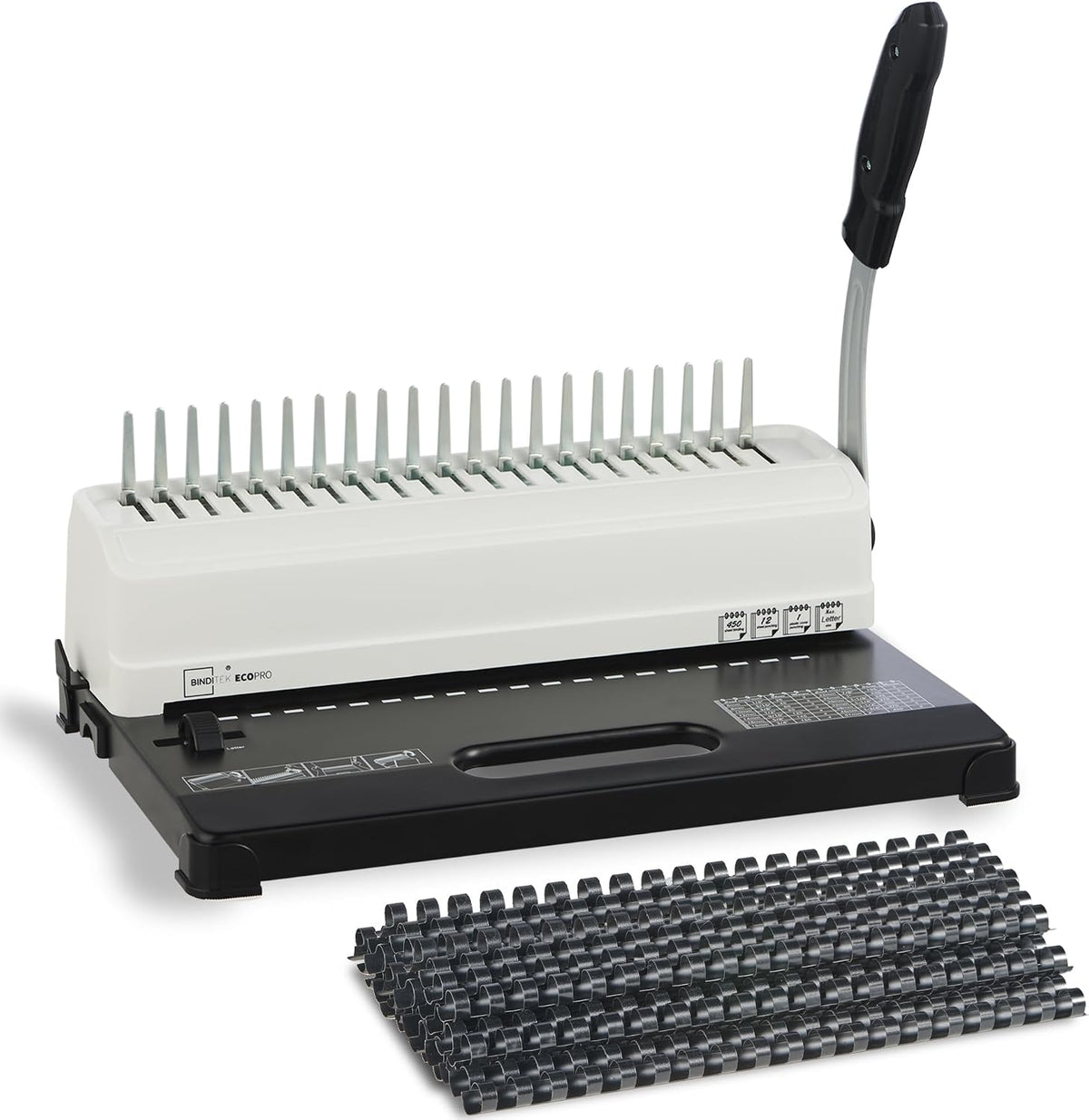 Binditek Binding Machine, 450 Sheets, Comb Binder Machines