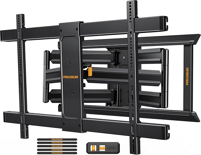 Perlegear Long Arm Full Motion TV Wall Mount