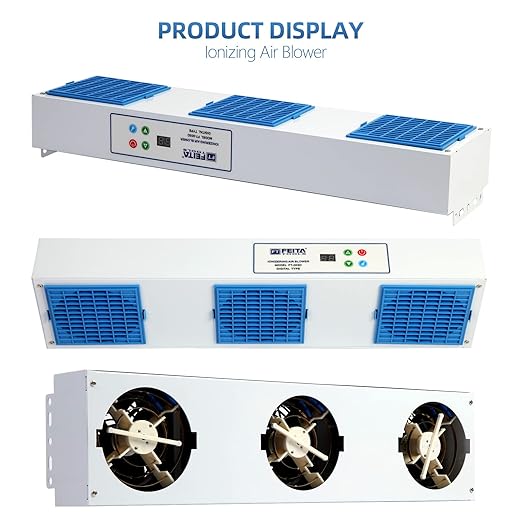 FEITA Ionizing Air Blower New Cleaning Type Anti Static Ionizer Fan ESD Ionizer