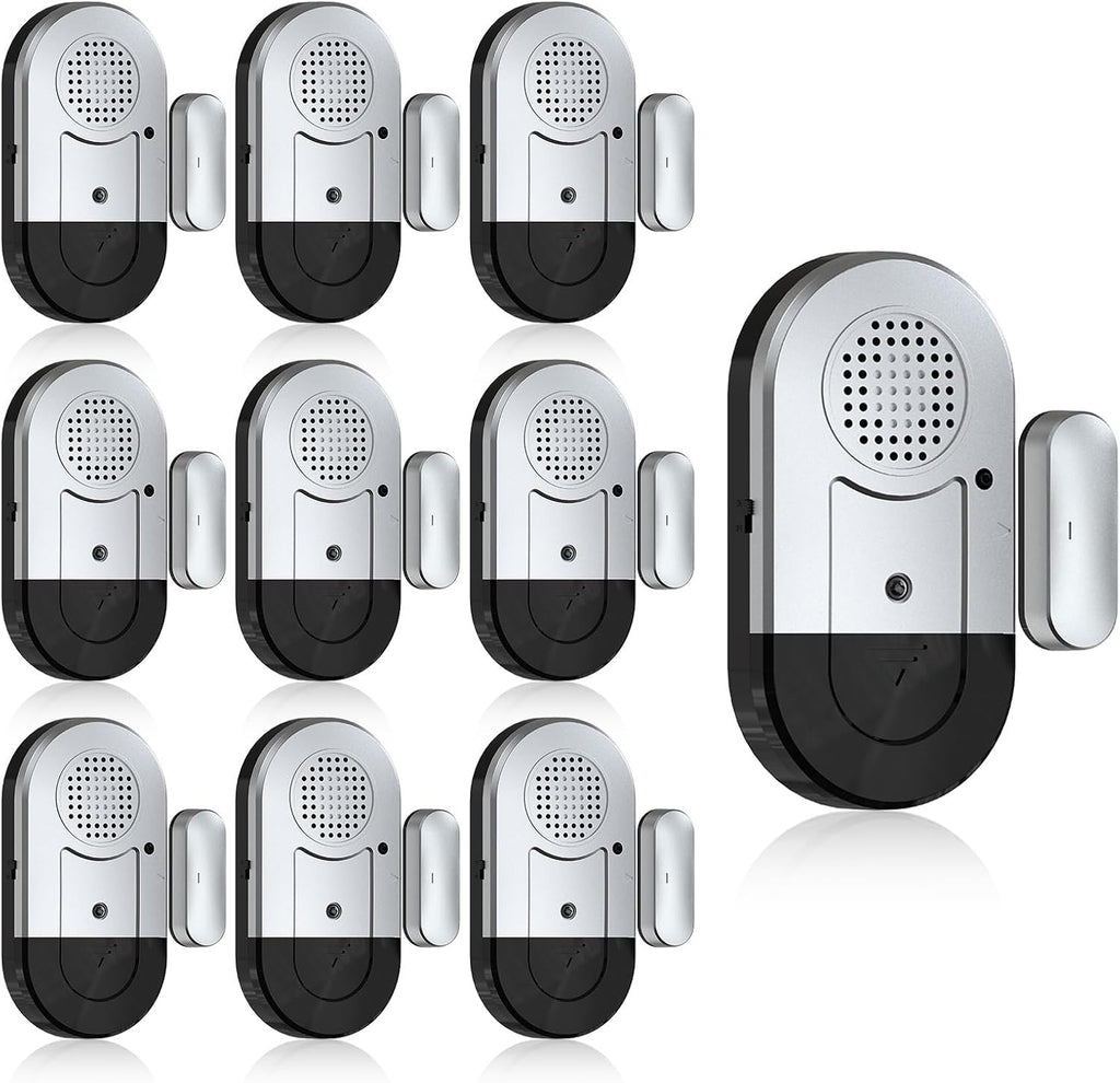 Sanjie Door Alarms When Opened, Door Window Alarm Sensors (10 Pack)