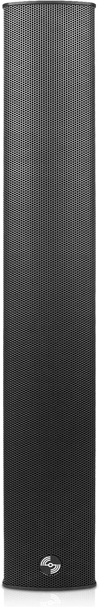 Sound Town Weatherproof Compact Aluminum Line Array Column Speaker