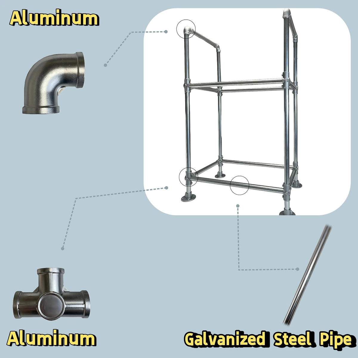 2ft heavy duty firewood rack outdoor with cover showing dimensions