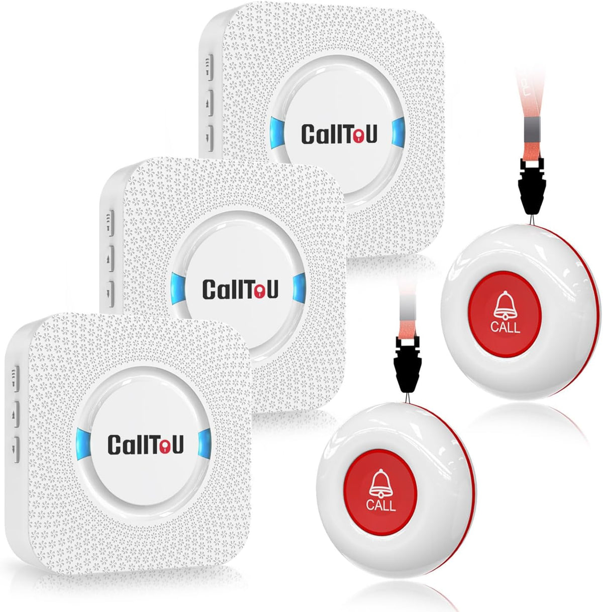 CallToU Wireless Caregiver Pager Call Button Call Bell Medical Alert System