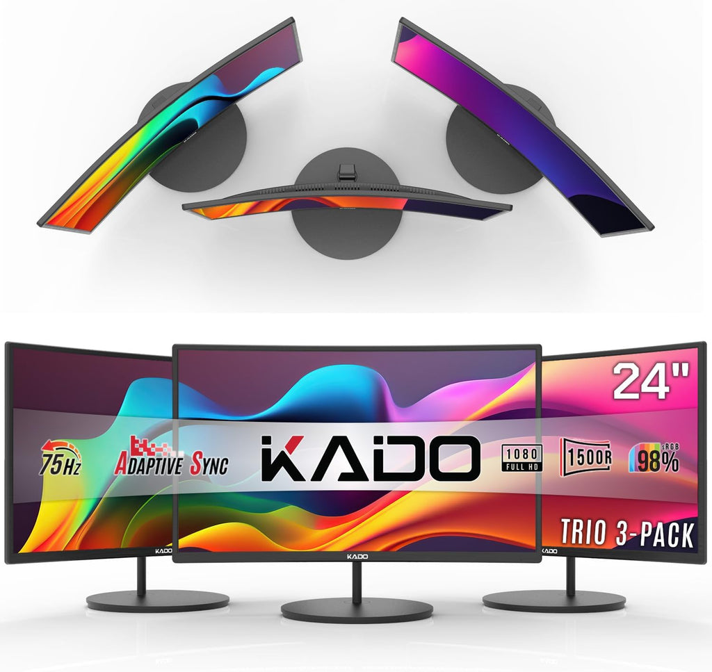 Kado Triple Monitor Setup (3-Pack)