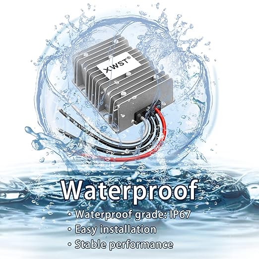 DC DC Stabilizer 9V-36V to 12V Boost Buck Converter 25A 300W Waterproof