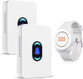 Daytech Wireless Wrist Pager Caregiver Call Button in Home System Watch Alarm