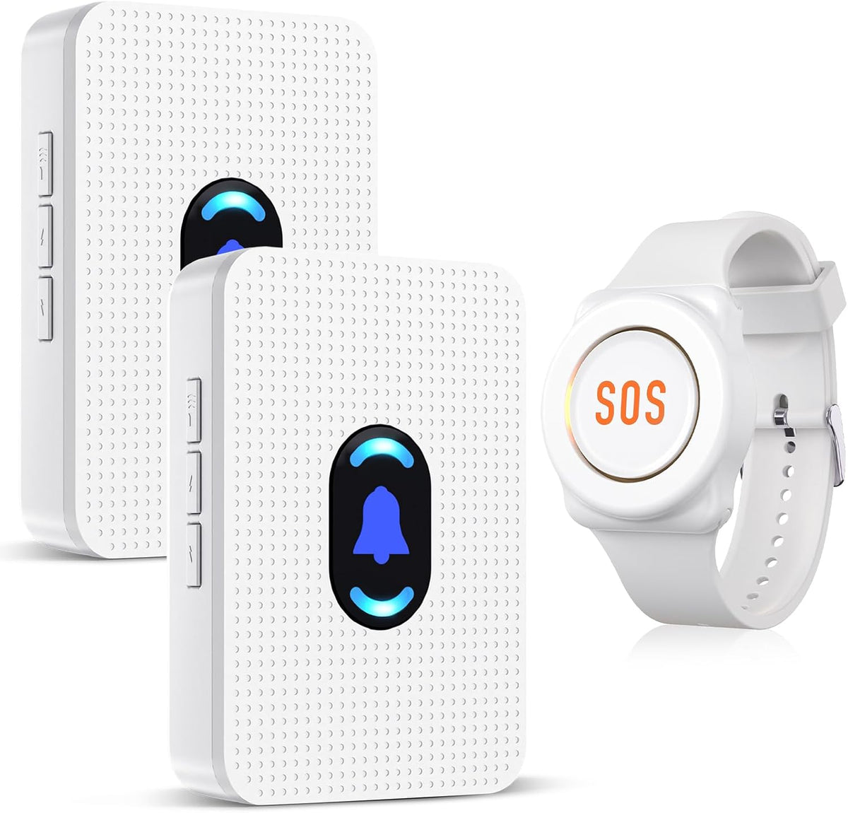 Daytech Wireless Wrist Pager Caregiver Call Button in Home System Watch Alarm