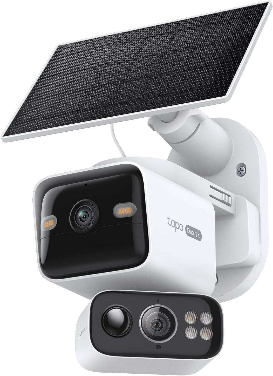 Tapo 2K Dual Lens Pan/Tilt Security Battery Camera Wireless w/Solar Panel