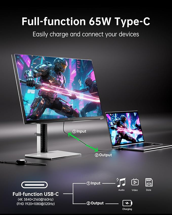 KTC 27 Inch Dual Mode Mini LED Monitor