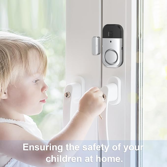 ANKOSHUN Door Window Alarm Sensors (8 Pack)