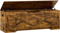 55.1" Storage Bench Extra Large,Blanket Storage with 2 Safety Hinges