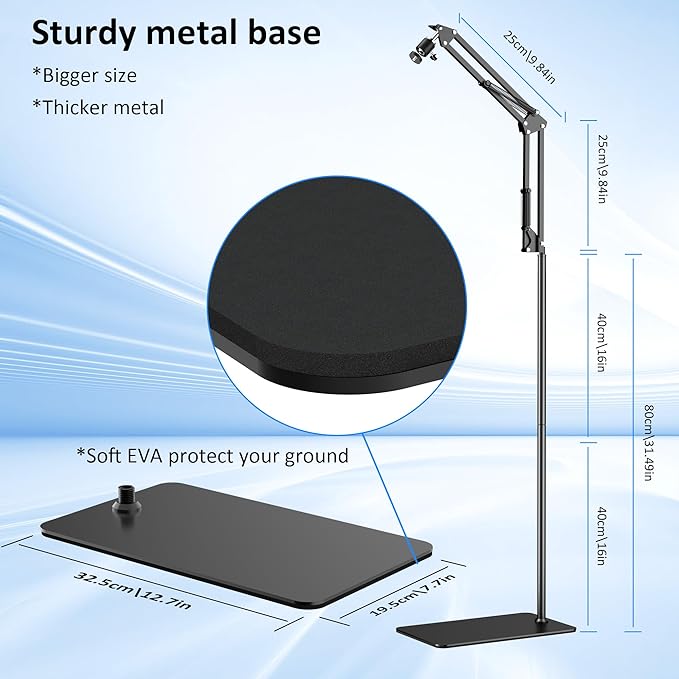 Floor Overhead Phone Tripod
