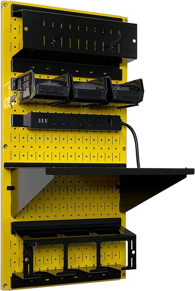 Wall Control Power Tool Storage Organizer Kit Cordless Drill Holder Charging