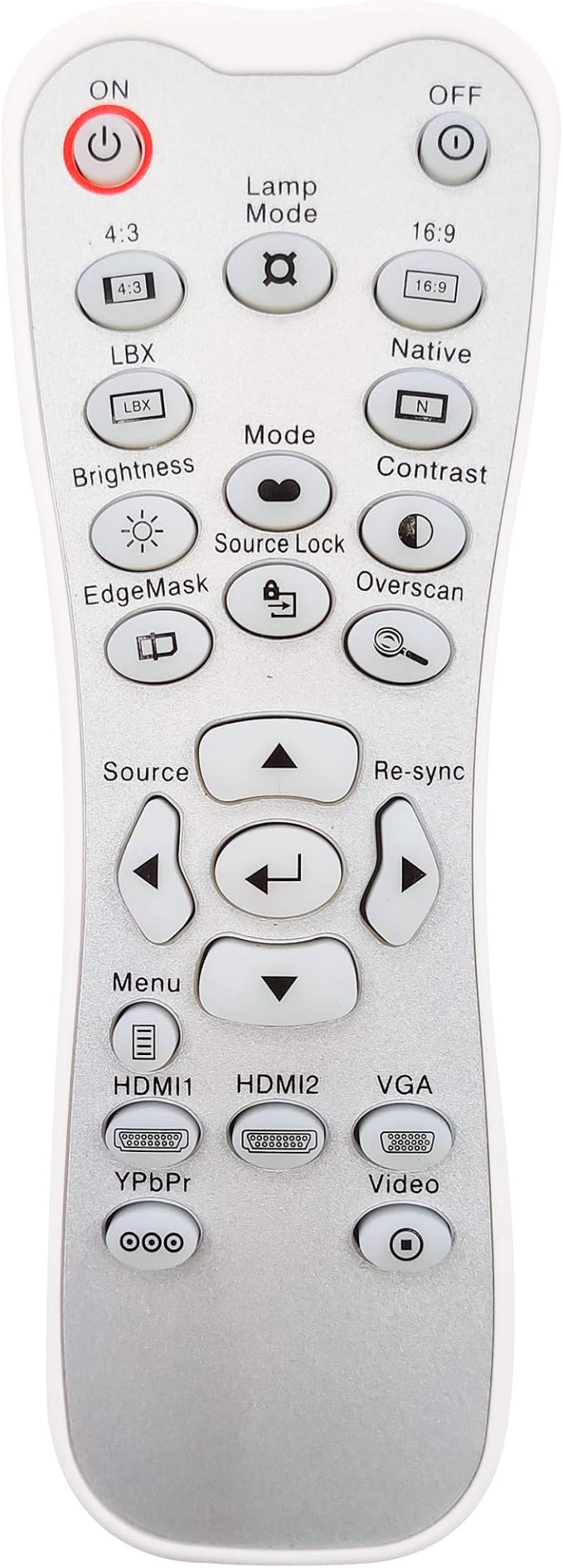 INTECHING BR-3042B Projector Remote Control