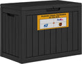 Package Delivery Box for Outside with Sign 50 Gallon (Matte Black)