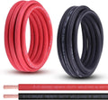 Shirbly 2/0 Gauge Battery Cable, 15FT Red + 15FT Black 2/0 AWG Pure Copper Wire