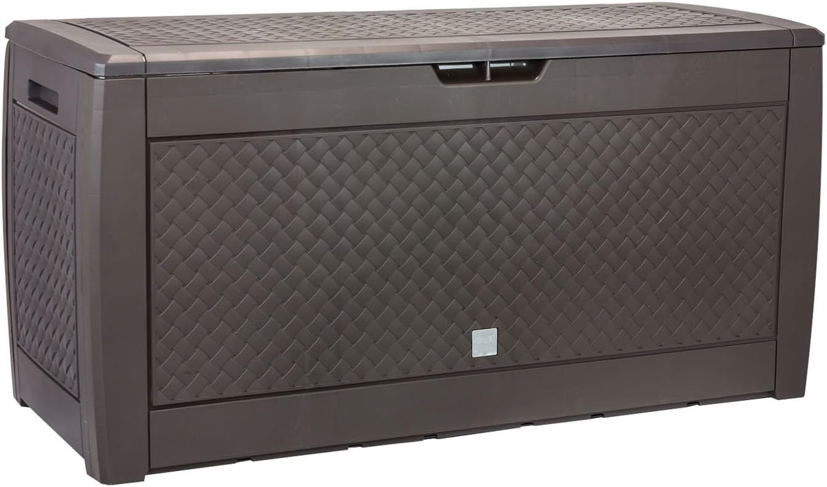 Prosper Plast MBM310-440U 119 x 48 x 60 cm Boxe Matuba Garden Container - Dark Brown
