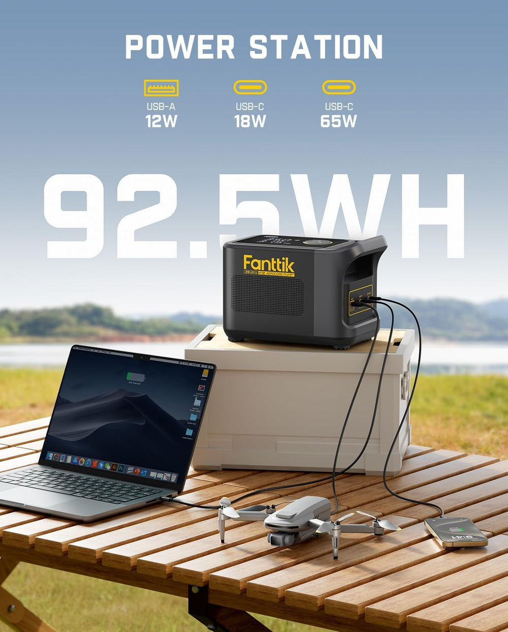 Fanttik X9 Ultra Portable Tire Inflator for Pickup Truck, RV