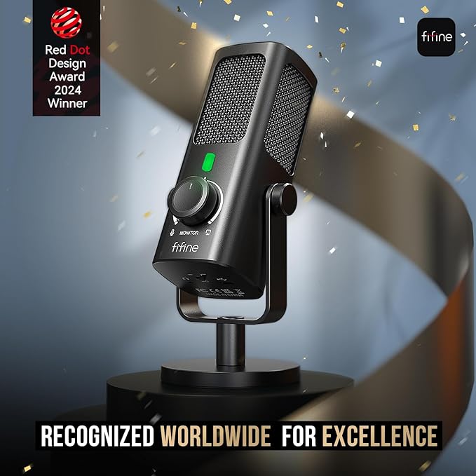 FIFINE USB-Podcast-Condenser-Microphone