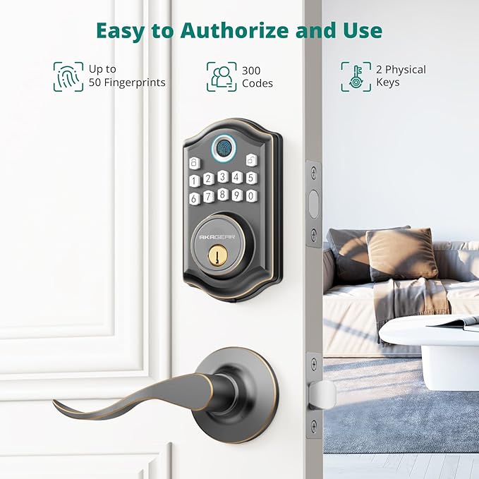 AkaGear DS10 Keyless Entry Door Lock
