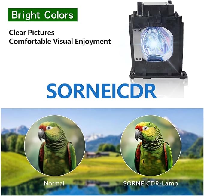 SORNEICDR 915P049010 Replacement Projector Lamp Bulb Compatible