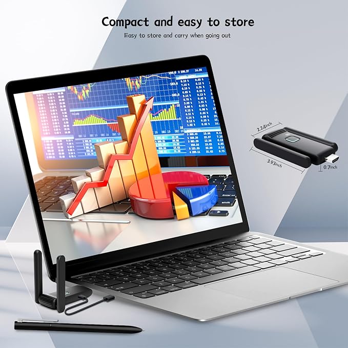 Wireless HDMI Sender and Receiver, HDMI Wireless Adapter Plug and Play