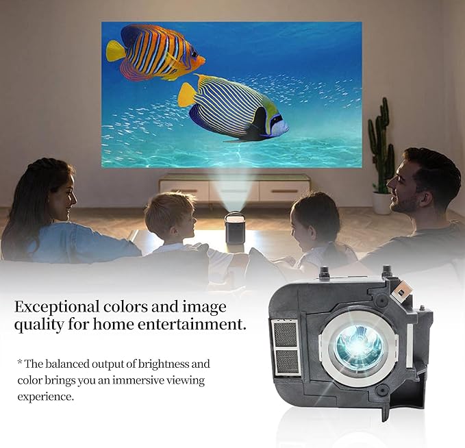 SORNEICDR ELP LP50 Replacement Projector Lamp Bulb Compatible