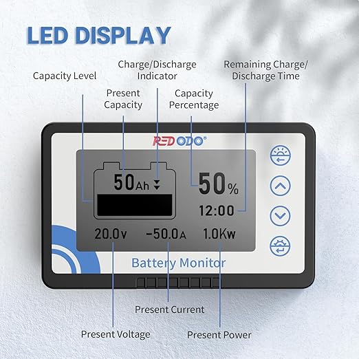 Redodo 500A Battery Monitor