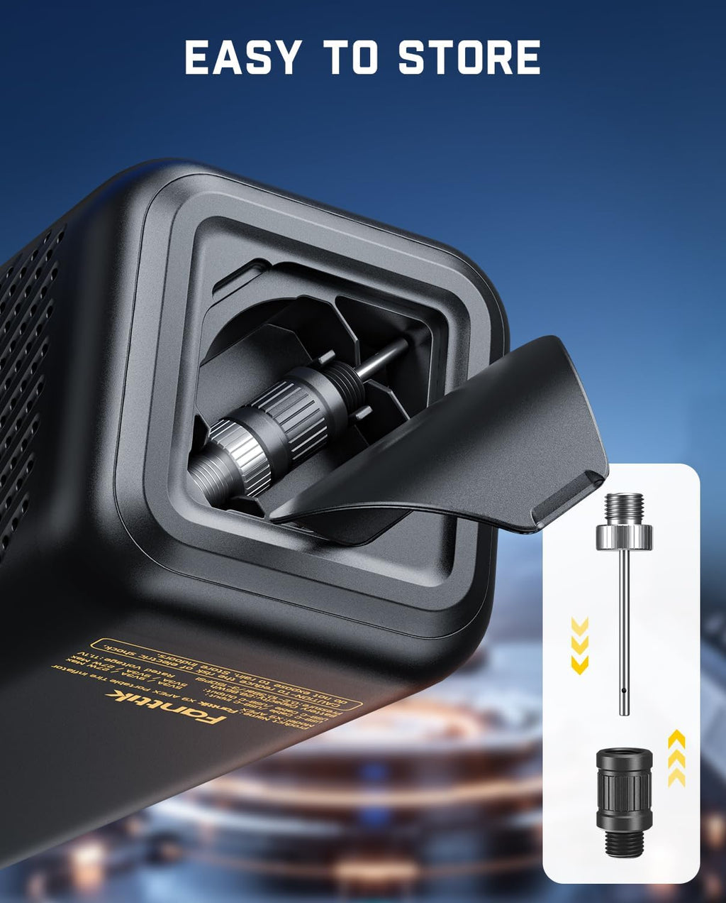 Fanttik X9 APEX Portable Air Compressor for Car Tires, 35s Fast Inflation