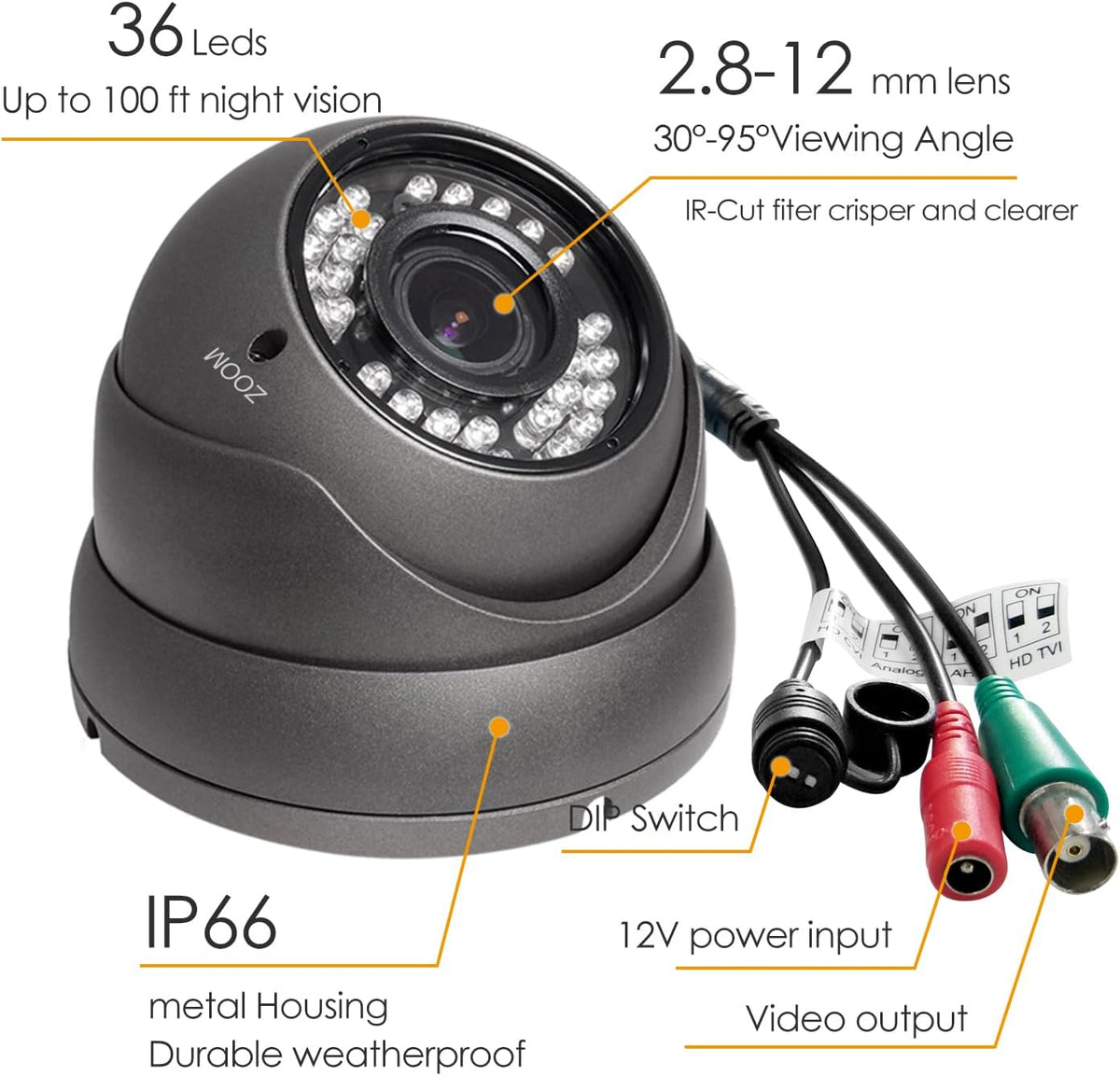 analog cctv camera hd 1080p 4-in-1 (tvi/ahd/cvi/cvbs) security shown in use