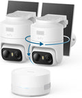 eufy Security eufyCam C37 2-Cam Kit, 360° Pan&Tilt Auto Tracking