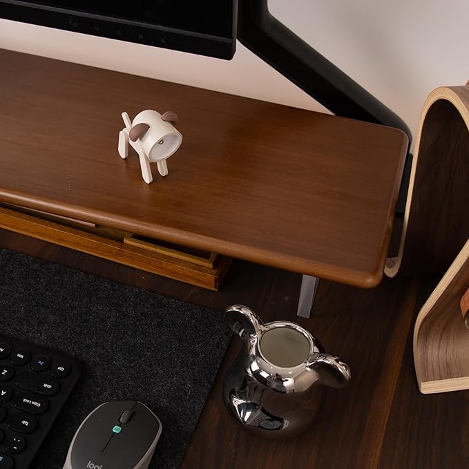 ROCDEER Bamboo Monitor Stand Riser