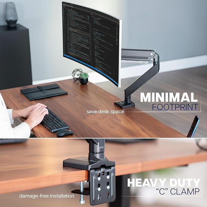 VIVO Premium Aluminum Monitor Arm