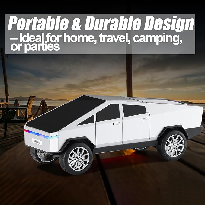 Futuristic Pickup Truck Bluetooth Speaker