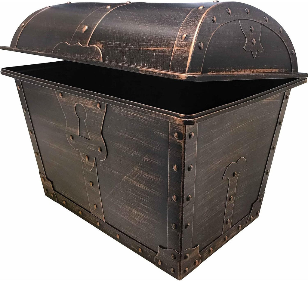 Teacher Created Resources Large Plastic Treasure Chest Classroom Rewards Pirate Party Goody Box (TCR8759) (Pack of 1)