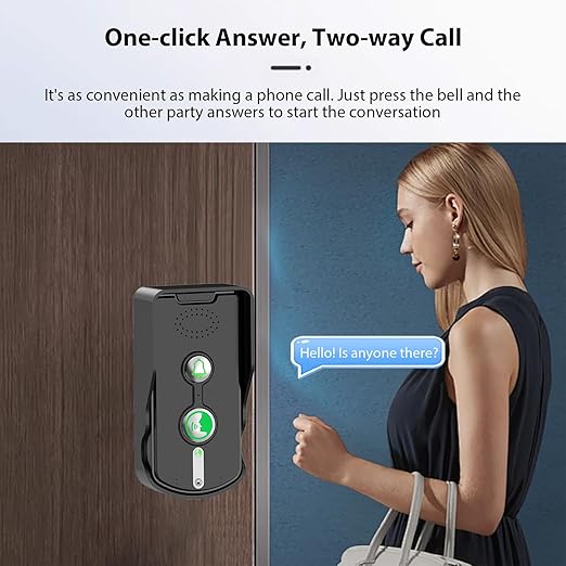Swokely Rechargeable Wireless Intercom Unit, 2-Way Talking, 500 Meter Talking (2 Pcs)