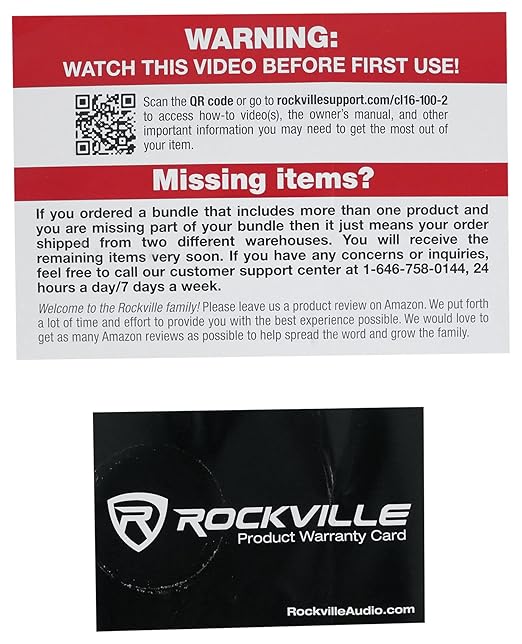 Rockville CL16-100-2 CL2 Rated 16 AWG 100' Speaker Wire, In-Wall and Ceiling Use