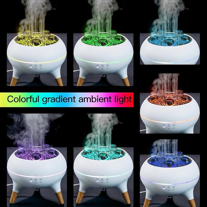 Essential Oil Diffuser 250ML, Jellyfish Diffuser Air Humidifiers Sound Pickup
