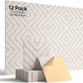 Woovio Sound Proof Foam Panels for Walls, 12 Pack Self-Adhesive Acoustic Panels