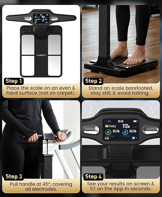 Homerz Smart Scale Pro Max – Bend-Free Smart Scale