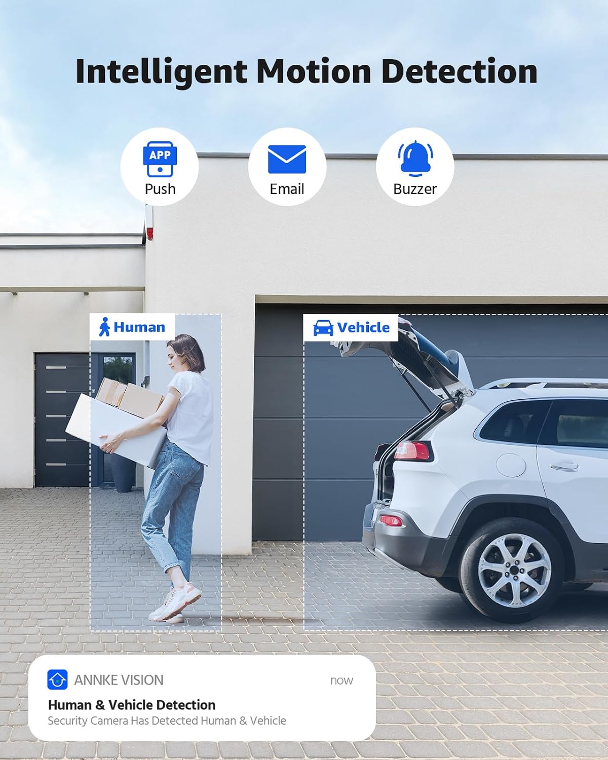 ANNKE 8CH 12MP PoE Security Camera System, Smart Dual Light, 2TB HDD