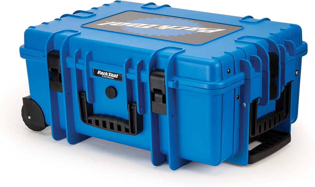park tool bx-3 -rolling blue box tool case shown in use