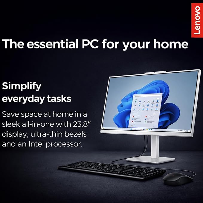 Lenovo 24" FHD All-in-One Desktop