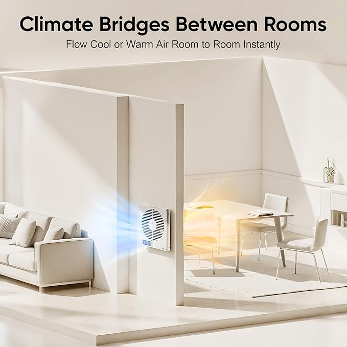 Windigaga 8" Room to Room Fan